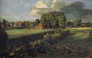 John Constable The Flower Garden at East Bergholt House,Essex USA oil painting artist